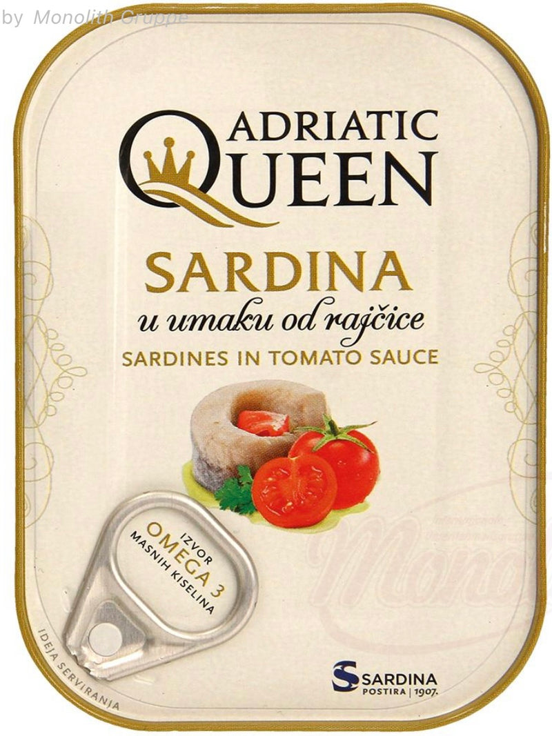 Sardines in tomato sauce, 105g