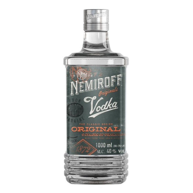 Vodka "Nemiroff Original" (souvenir box with shot glasses), 40%, 0.7L