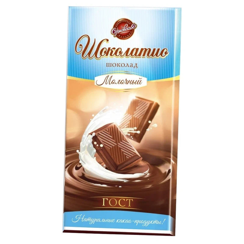 Milk chocolate "Chocolatio", 100g