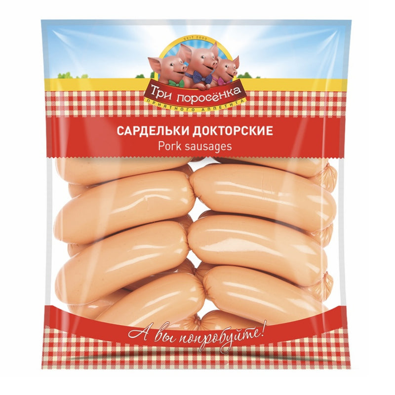 Pork sausages "Sardelki Doktorskie", 1700g