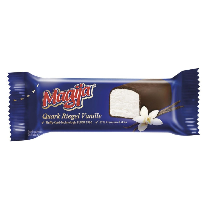 Glazed curd cheese bar with vanilla, Magija, 45g