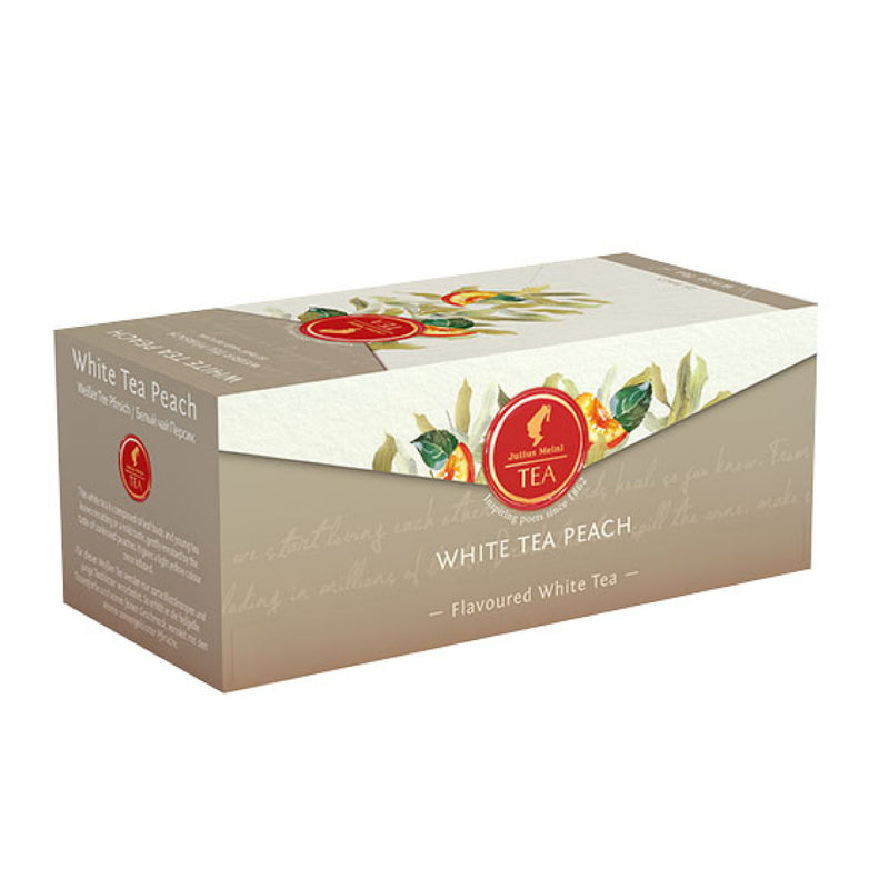 Julius Meinl White Tea Peach, 25 bags